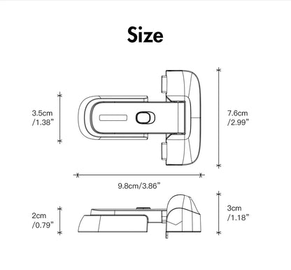 Child Safety Refrigerator Lock