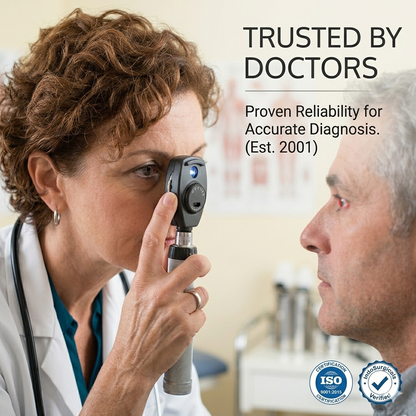 Direct Ophthalmoscope for Eye Examination